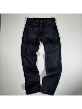 Vintage 90s Levis 501 Made In Canada Black Denim Jeans